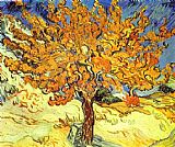 Tree Canvas Paintings - Mulberry Tree